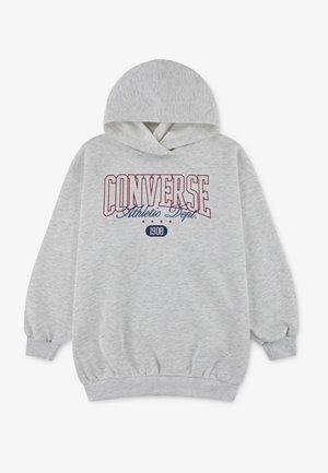 Converse BOYFRIEND HOODIE - Felpa con cappuccio - birch heather/sporty berry