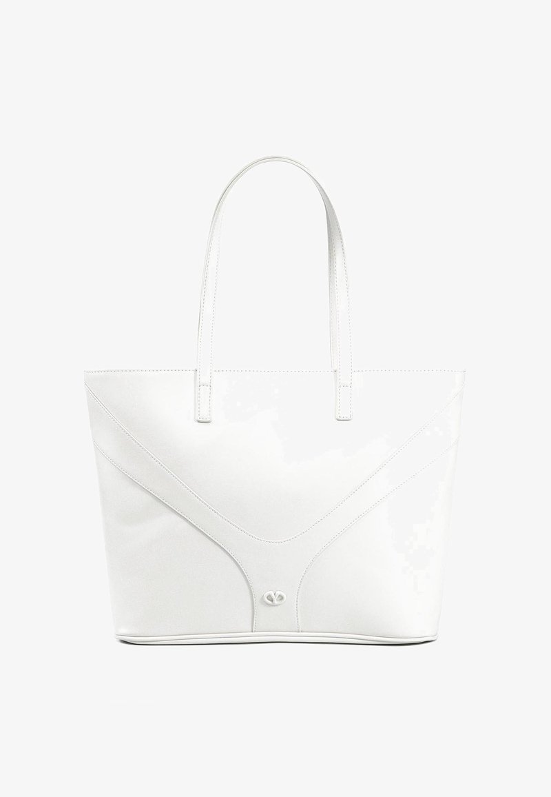 Y Not? Borsa a mano - bianco