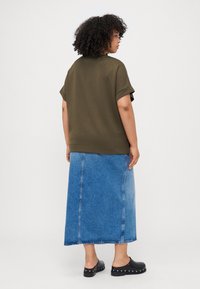 Vero Moda Curve VMCHALI - T-shirt - bas - grape leaf