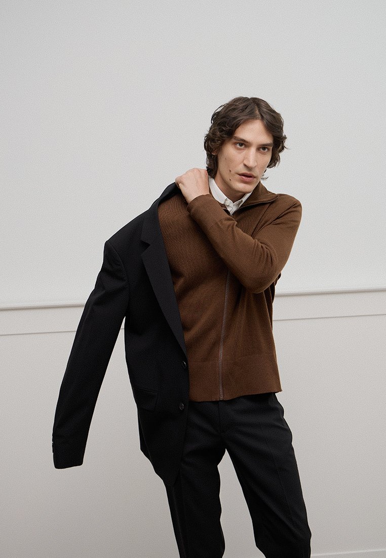 sandro Vest bruin sandro Vest bruin