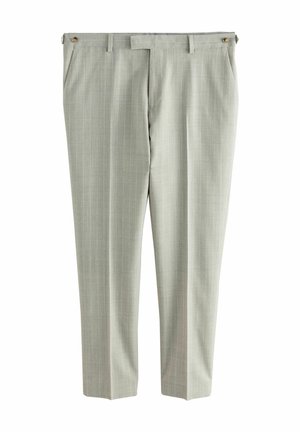 REGULAR FIT - SIGNATURE ALFRED BRITISH STRIPED - Pantaloni - neutral