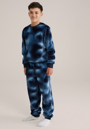 WE Fashion SET - Nachtwäsche Set - blue