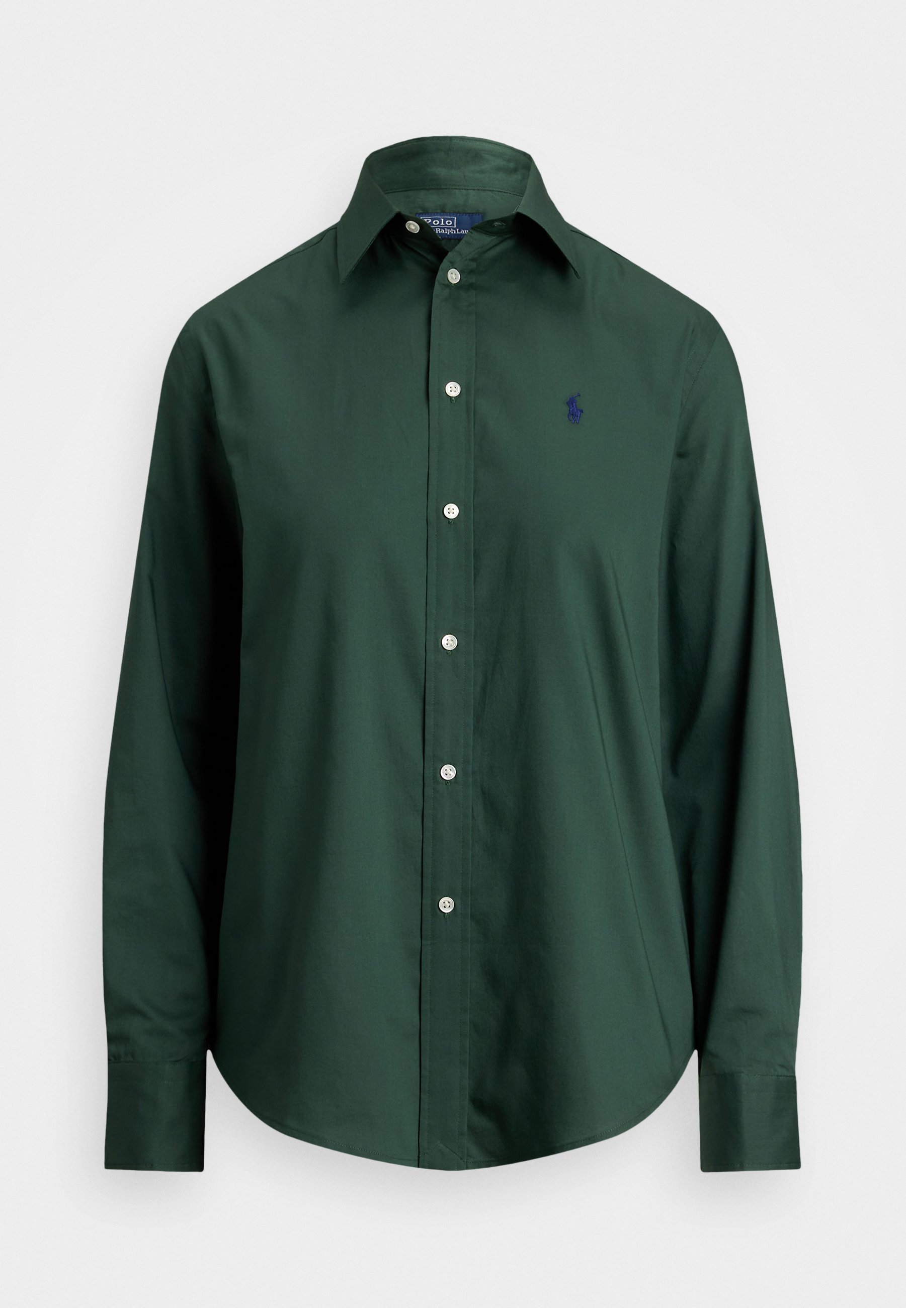 dark green ralph lauren dress shirt Polo Ralph Lauren Washed Forest cotton Polo Men Shirt