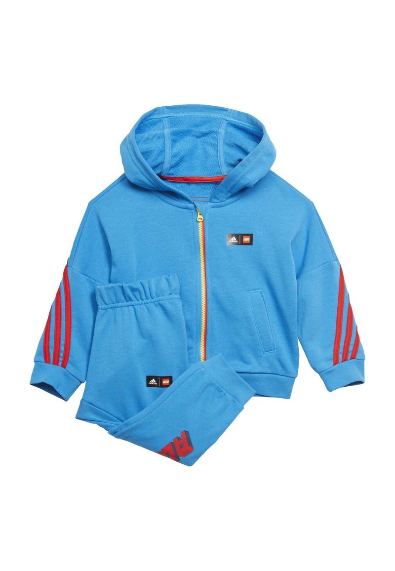 adidas Sportswear CLASSIC SET Tracksuit bright blue red/blue