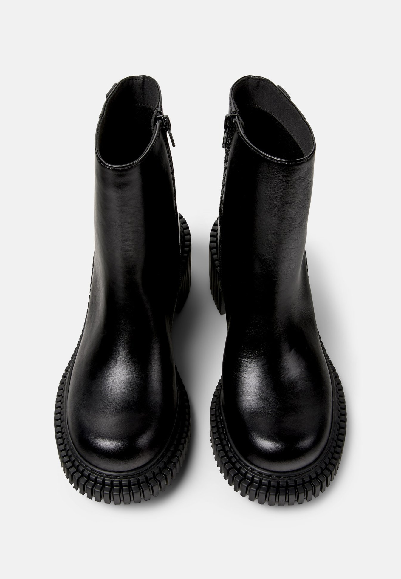 CAMPER Supersoft Negro/Kobo黒 Camper PIX LONDON - Platform ankle boots - campus negro/pix london
