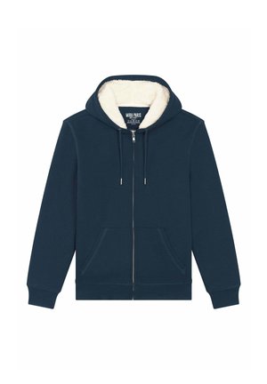 Sweater met rits - dark blue