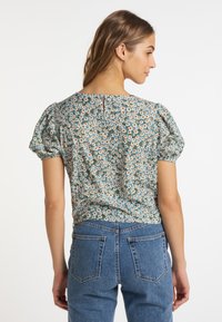 myMo Camicetta - blau mehrfarbig