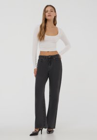 Terranova Maglietta a manica lunga - bianco lana