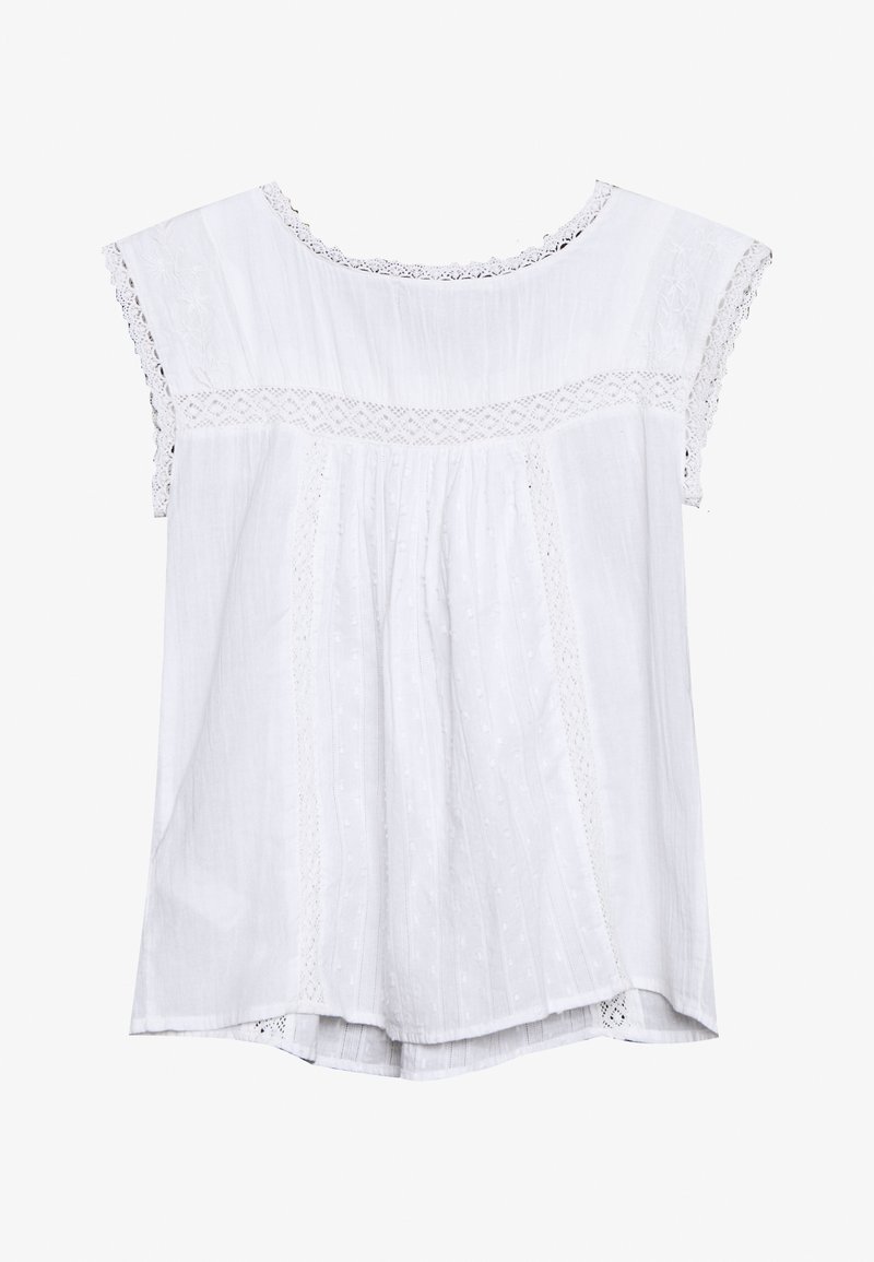 Dorothy Perkins Embroidered Blouse Ivory Off White Zalando Co Uk