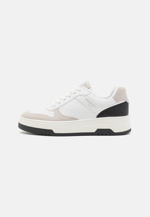 Baskets basses - bianco ottico/nero