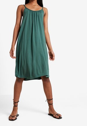 Jerseykleid - dark green