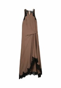Reiss REGULAR FIT-ANAIS DRAPE TRIM - Gallakjole - mocha brown