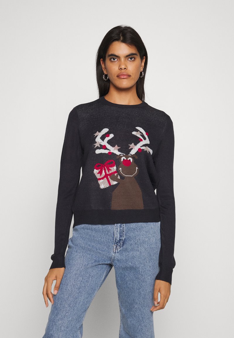 only-neule-night-sky-musta-zalando-fi