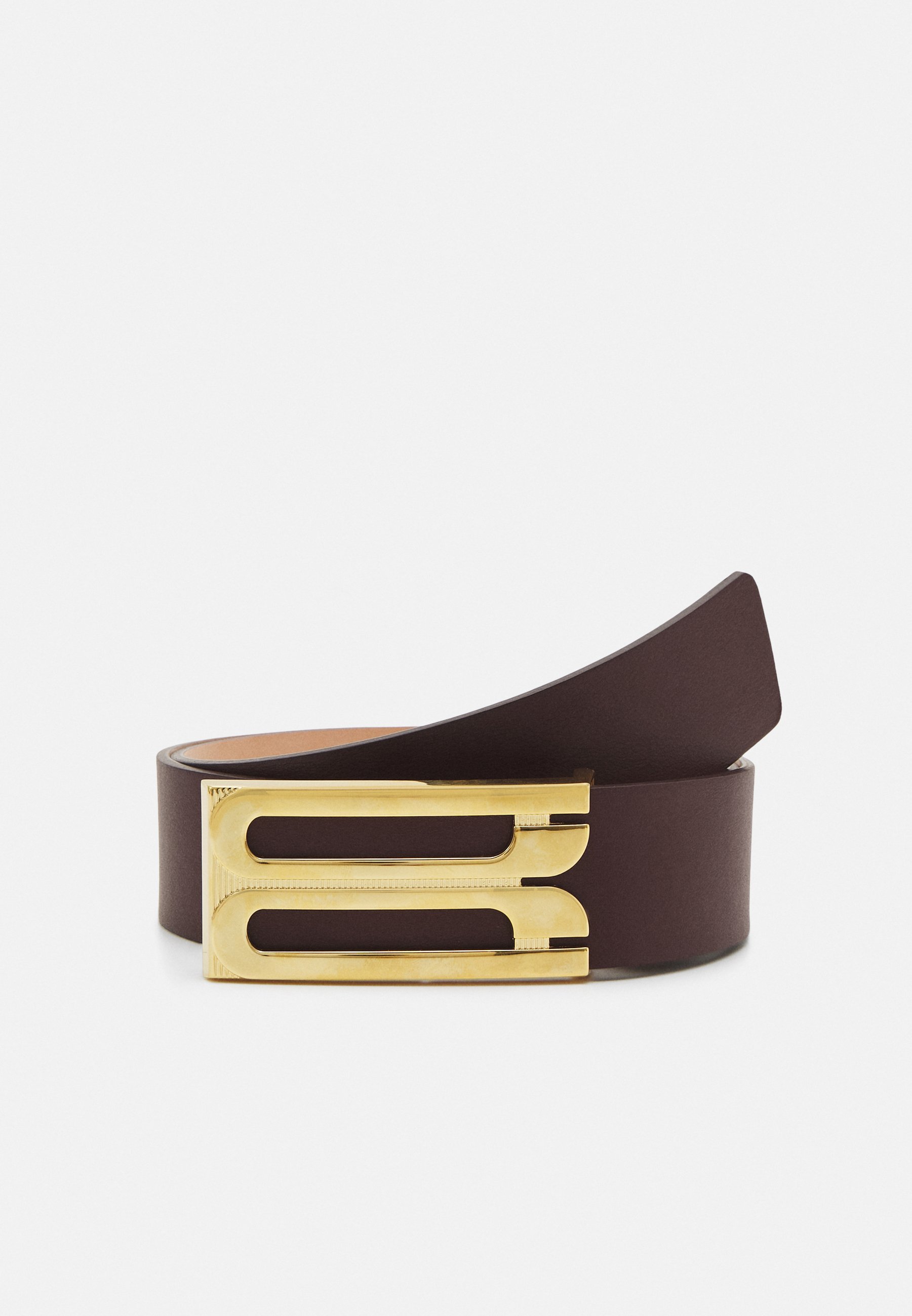 Victoria Beckham JUMBO FRAME BELT - Belt - burgundy/bordeaux