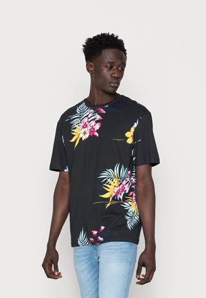 JCOSTAYCAY TEE CREW NECK - T-shirt con stampa - black