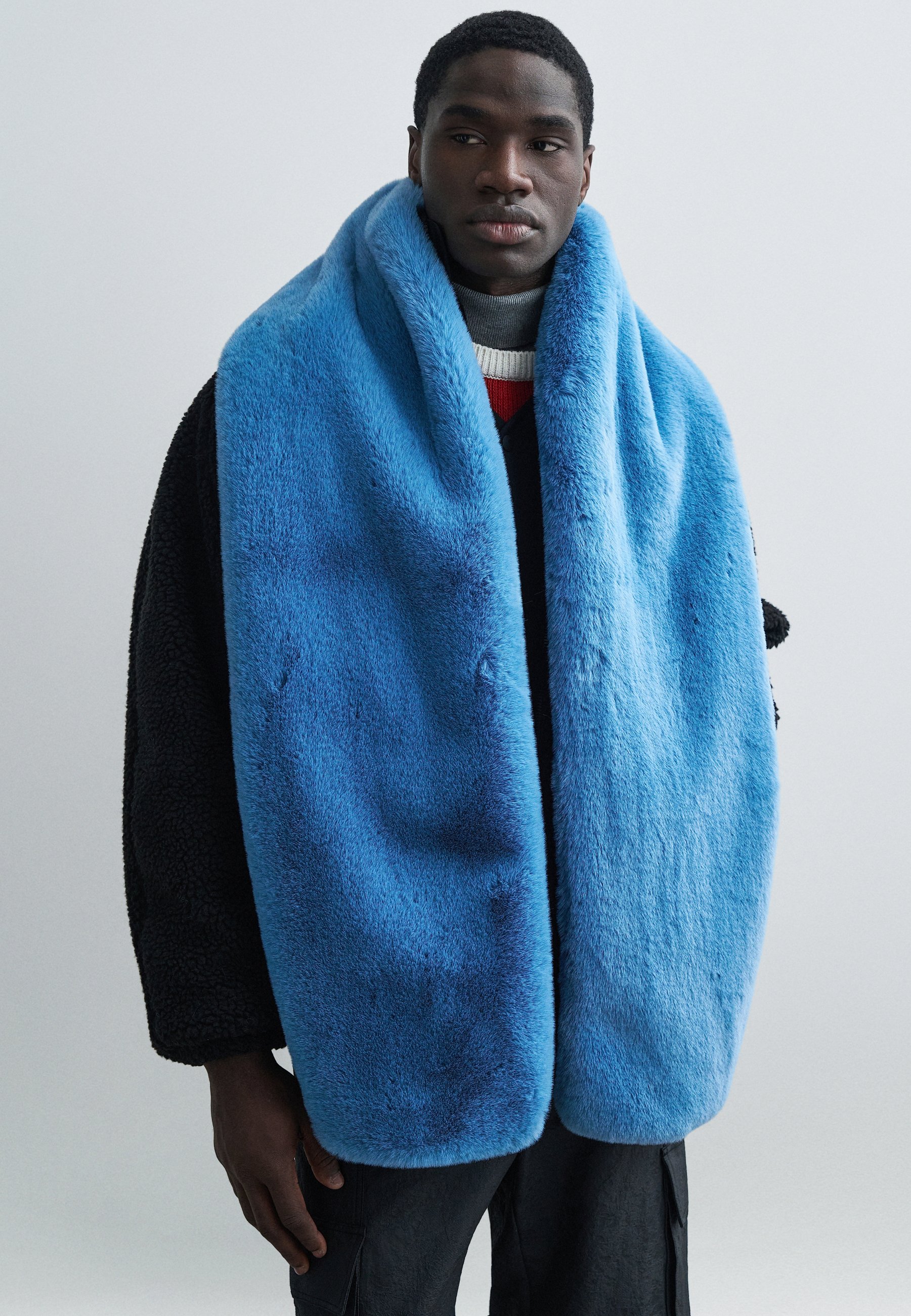 Holzweiler SCARF UNISEX - Scarf - blue - Zalando.co.uk
