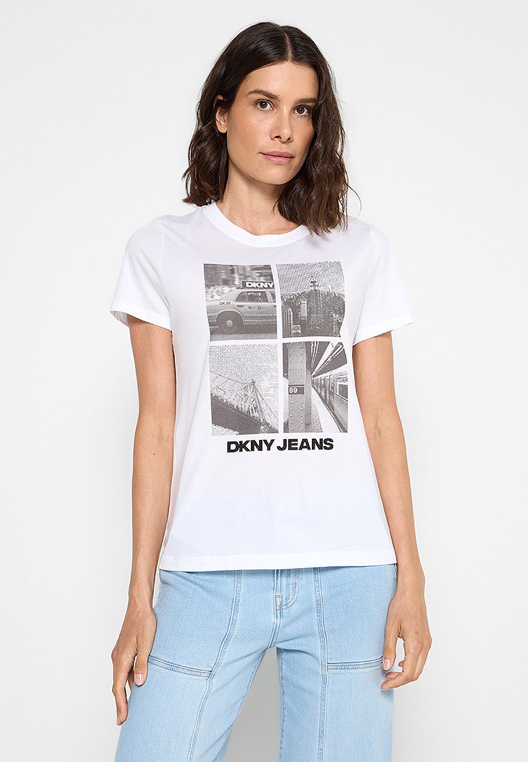 DKNY T-shirt print wit