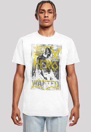 DC COMICS BATMAN VS SUPERMAN WANTED  - Print T-shirt - white