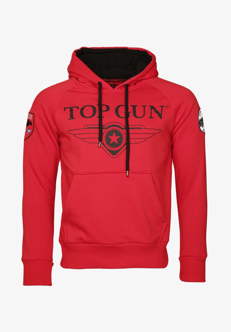 TOP GUN WEICHER DEFENDER - Hoodie - red