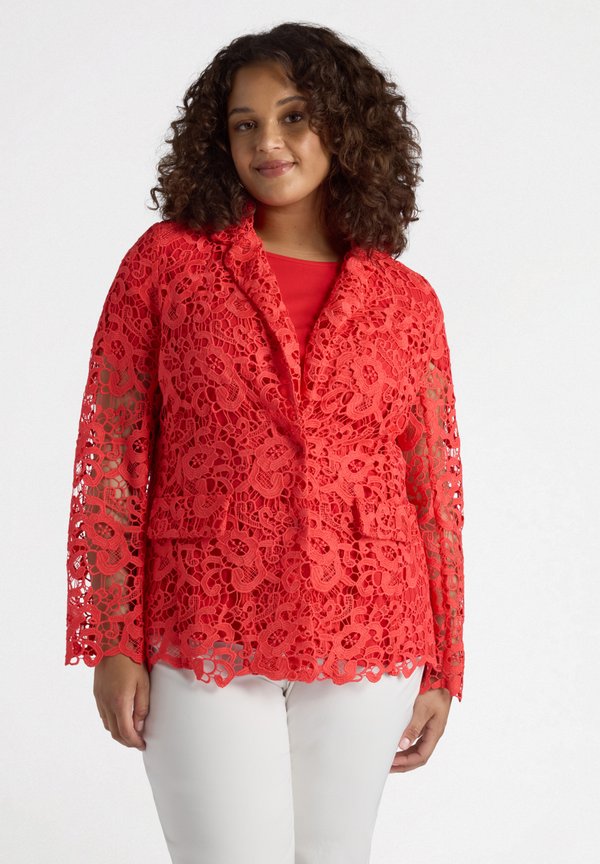 Hemdbluse - rosso