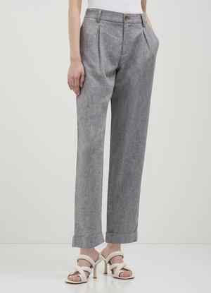Calliope TINTA  - Pantaloni - grigio