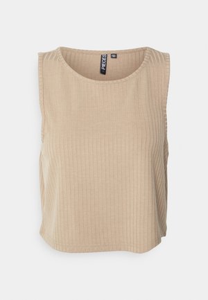 Pieces, Débardeur - beige
