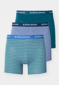 Unselected, green/blue