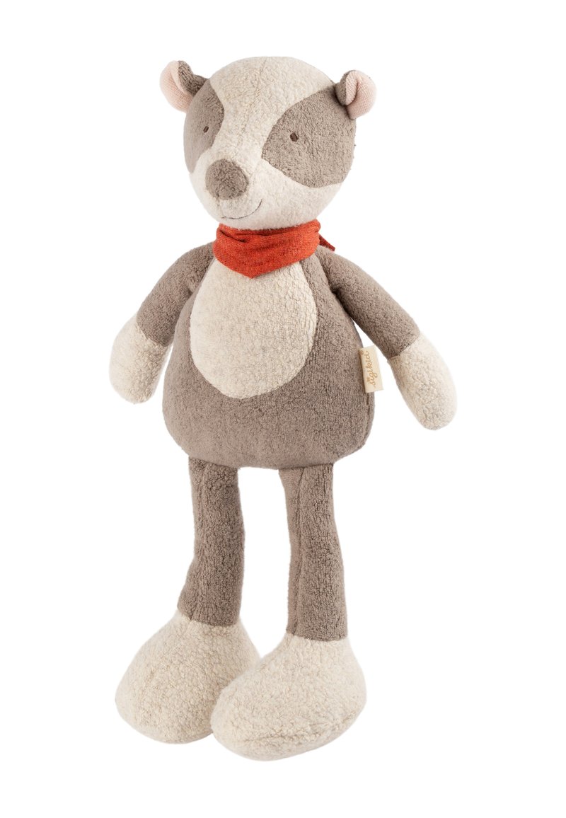 sigikid DACHS - UND FIGUR - Cuddly toy - grau