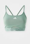 HYPERGLAM BRALETTE - Neliela atbalsta sporta krūšturis - silver green