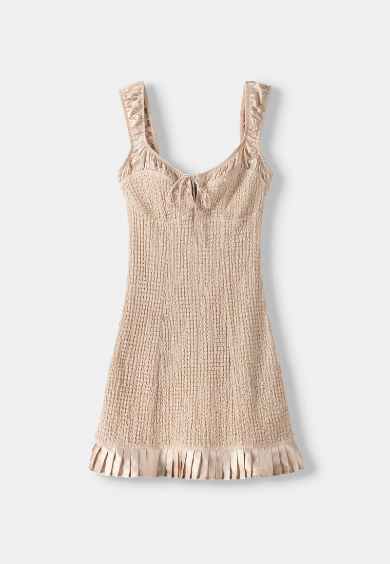 Bershka Jurk gemêleerd bruin Bershka Jurk gemêleerd bruin