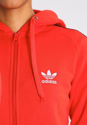 Sweat zippé - red