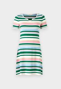 STRIPED MINI DRESS - Nappali ruha - multicolor