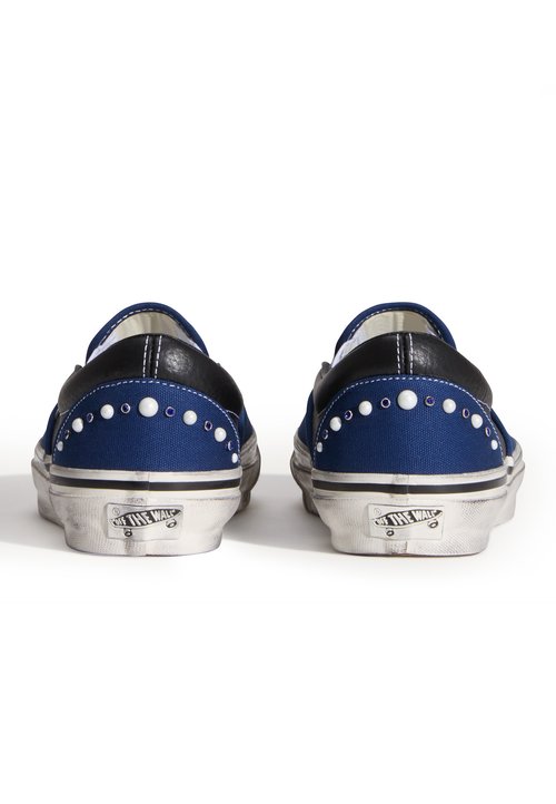 Vans PREMIUM CLASSIC SLIP-ON 98 - Trainers - dark blue — foto 3