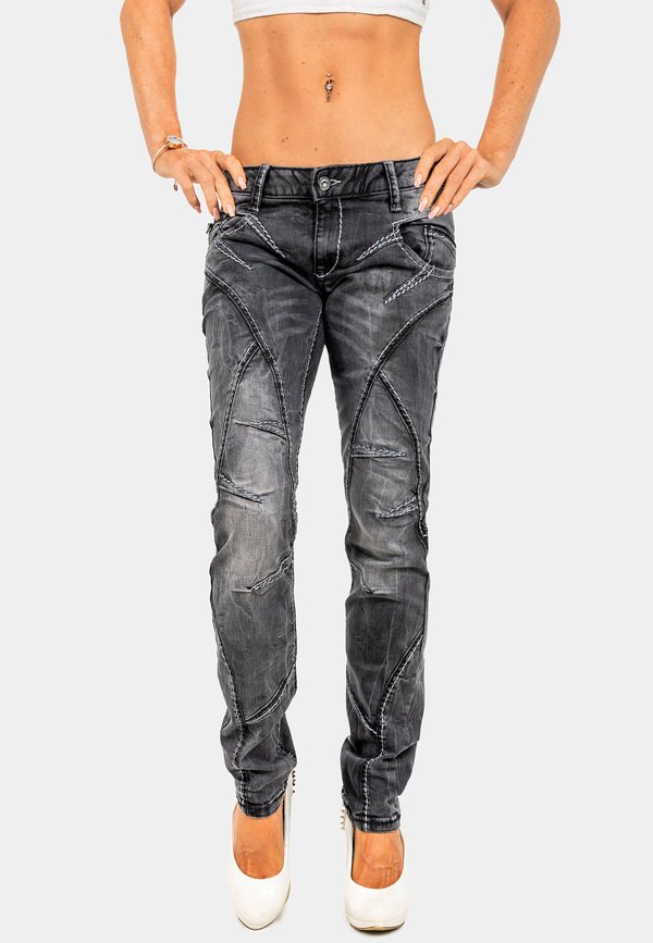 Jeans Slim Fit - schwarz