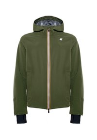 K-Way BONDED - Felpa con zip - verde