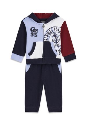 UND JOGGER-SET - Survêtement - mehrfarbig grundton blau