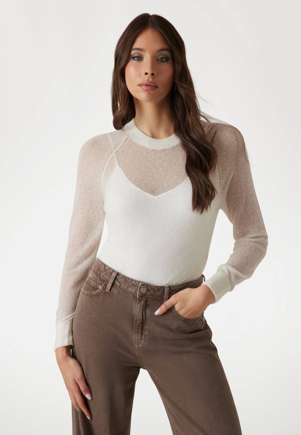 Strickpullover - wit