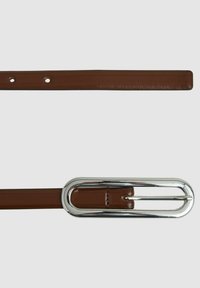 CHAYA THIN ELONGATED BUCKLE - Gürtel - tan