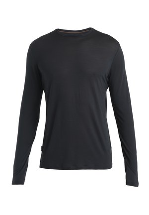 icebreaker LIGHT WEIGHT COOL-LITE SPHERE - Long sleeved top - BLACK