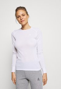 ODLO - CREW NECK - Unterhemd/-shirt - white Thumbnail-Bild 1