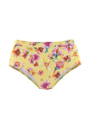 Bikini-Hose - gelb bedruckt