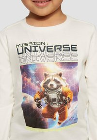 s.Oliver MIT BÜNDCHEN - Langarmshirt - ecru