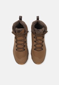 Salomon OUTSNAP CSWP - Pārgājienu apavi - dark earth/delicioso