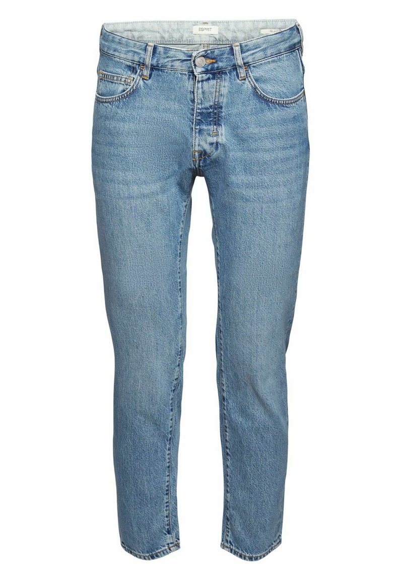 Herren Skinny Fit | Esprit MIT KNOPFLEISTE Jeans Relaxed Fit blue medium washed/blau-metallic - CN53278 Herren Skinny Fit | Esprit MIT KNOPFLEISTE Jeans Relaxed Fit blue medium washed/blau-metallic - CN53278