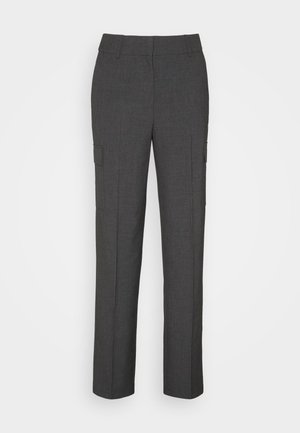 ONLY, ONLENYA PANT - Карго панталони - dark grey melange