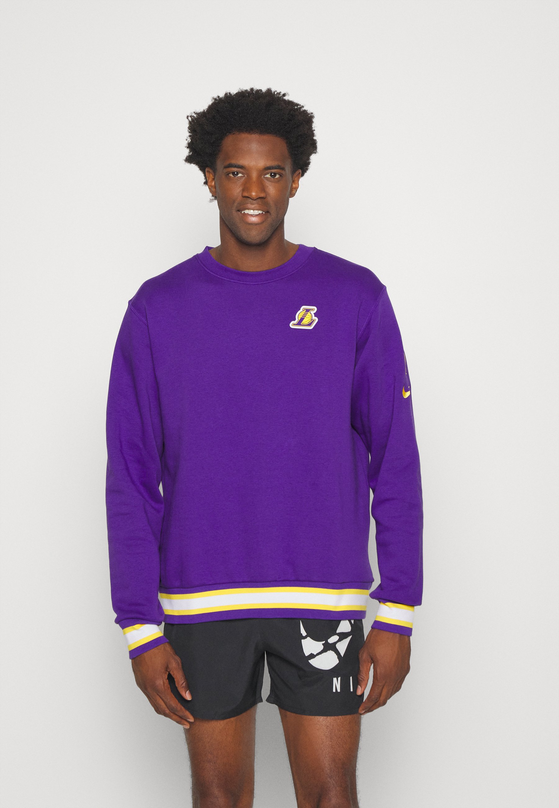 Nike Performance NBA LOS LAKERS COURTSIDE Sudadera - purple/morado - Zalando.es