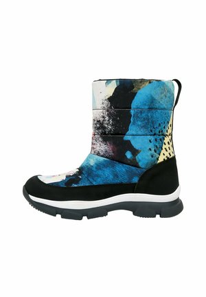 NORTIA LAPIN MUSE HANDGEFERTIGT - Winter boots - blau