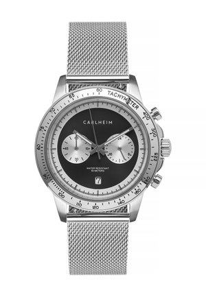 Carlheim RACING AKSEL  - Cronógrafo - black and silver coloured silver