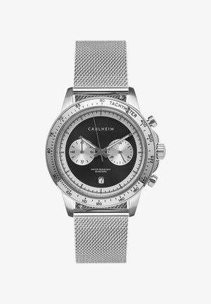 Carlheim RACING AKSEL  - Cronógrafo - black and silver coloured silver
