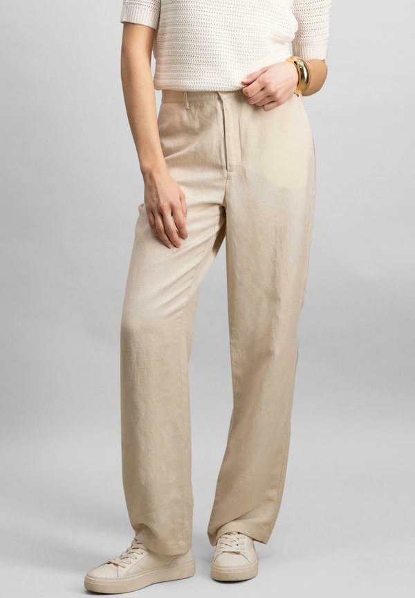 STRAIGHT - Stoffhose - sand